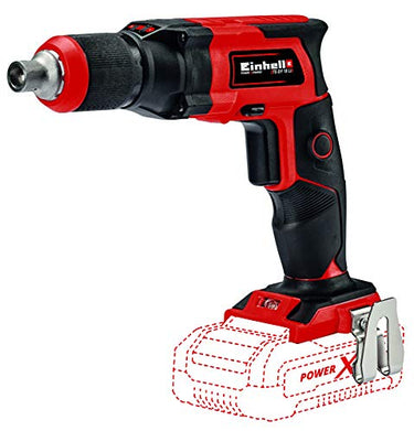Einhell Akku-Trockenbauschrauber TE-DY 18 Li-Solo Power X-Change (Lithium-Ionen, 18 V, 4000 min-1, Tiefenanschlag, Dauerbetrieb, ohne Akku und Ladegerät, inkl. Koffer) im Sale